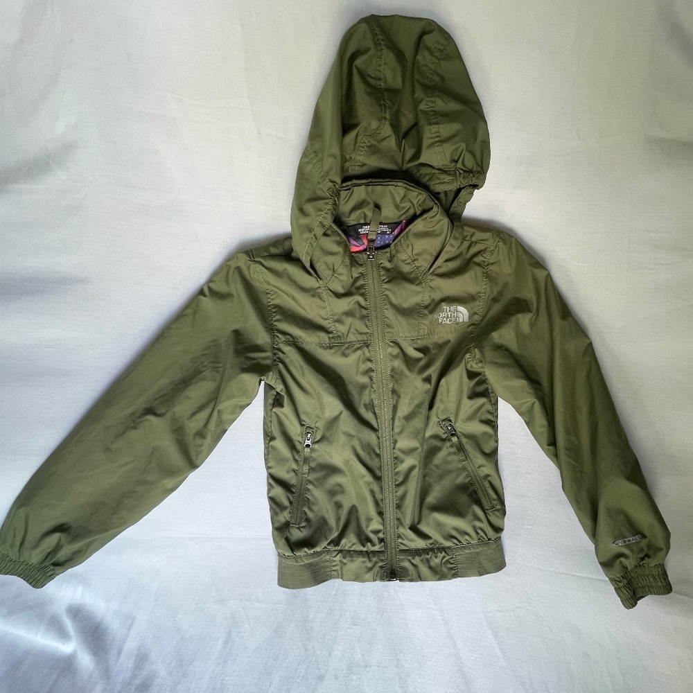 North Face Green Lightweight jacket
